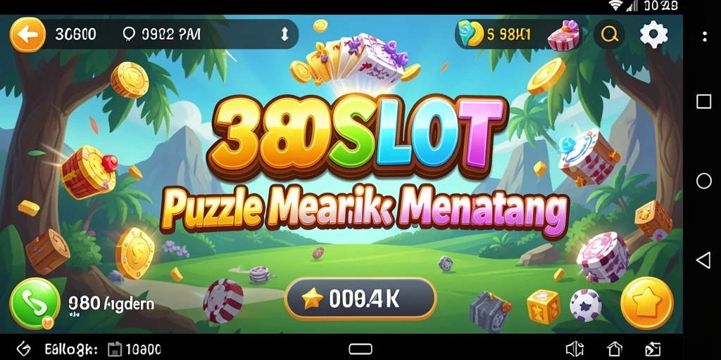 Tampilan gameplay seru di 380SLOT dengan tantangan puzzle yang menawan.