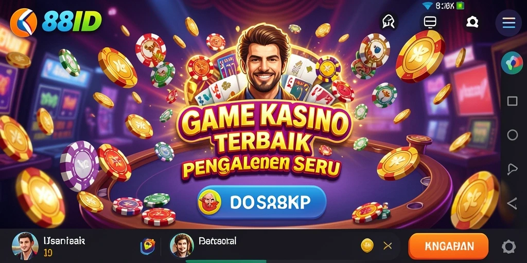 Tampilan menarik gameplay Kasino di 88ID.
