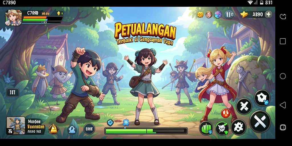 Tampilan gameplay C7890 yang memukau dan penuh aksi.