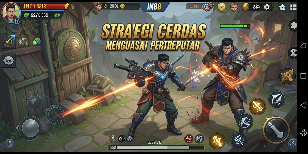 Tampilan gameplay seru dalam IN88 yang menuntut strategi cerdas.