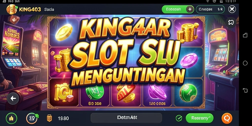 Screenshot gameplay KING403 menampilkan antarmuka slot yang mengasyikkan.