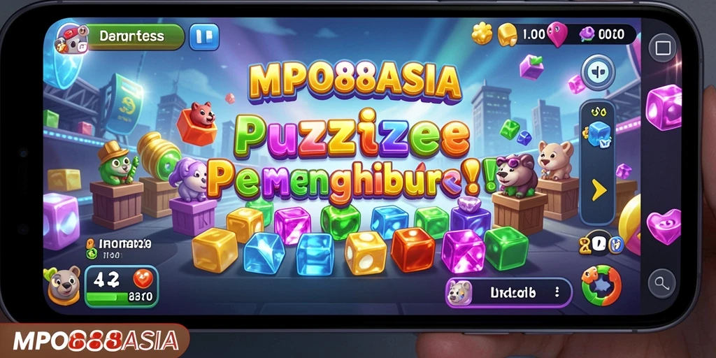 Tampilan gameplay MPO88ASIA dengan berbagai level puzzle yang menantang.
