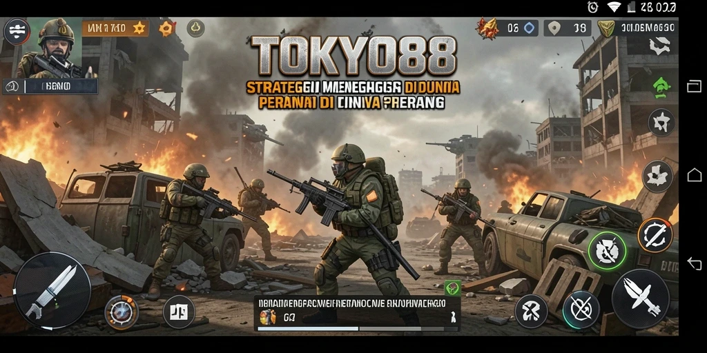 Tampilan aksi seru dengan strategi mendebarkan di TOKYO88.