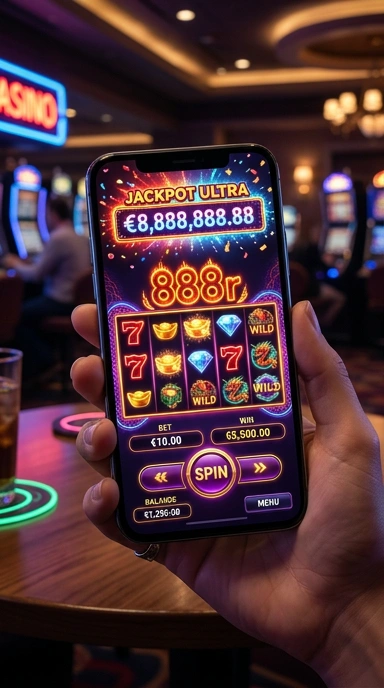 Ikon aplikasi terbaru yang dapat diunduh melalui 888r.
